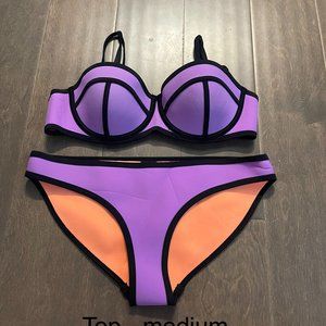 Tringl Purple Bikini Set
